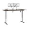 Bestar Bestar Upstand 72W x 30D Standing Desk with Dual Monitor Arm in antigua 175880-000052 - alternate 4